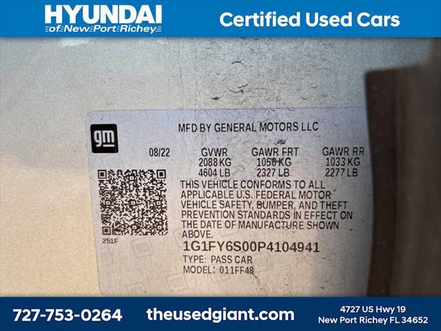 used 2023 Chevrolet Bolt EUV car, priced at $22,880
