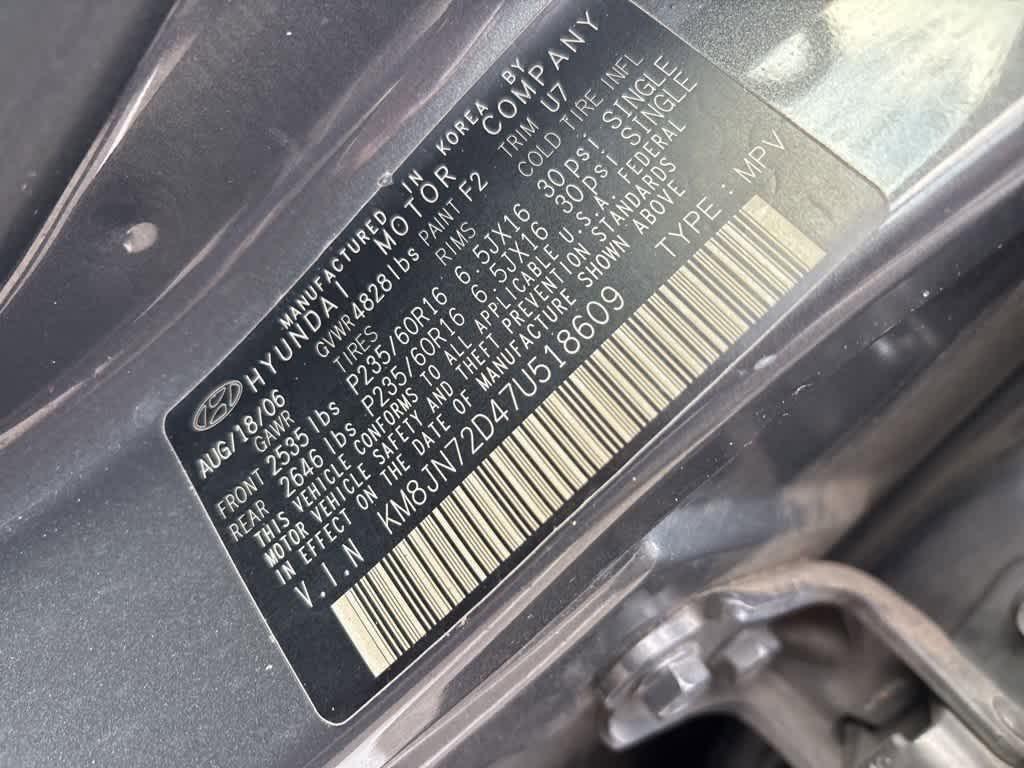 used 2007 Hyundai Tucson car, priced at $2,999