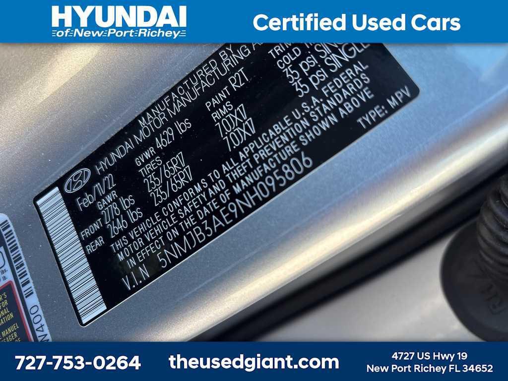 used 2022 Hyundai Tucson car, priced at $19,978