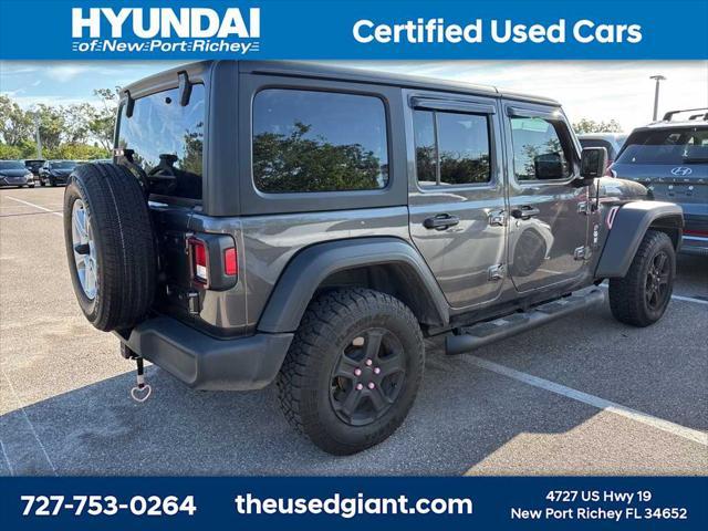 used 2019 Jeep Wrangler Unlimited car, priced at $26,307