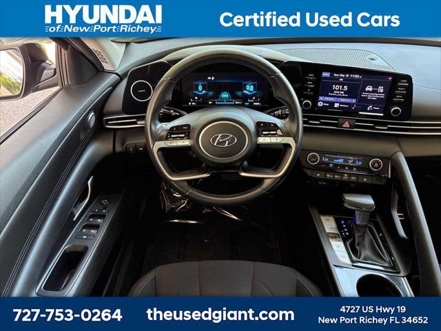 used 2022 Hyundai Elantra car, priced at $12,499