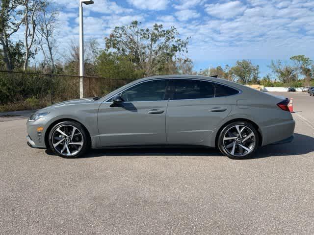 used 2021 Hyundai Sonata car, priced at $20,629