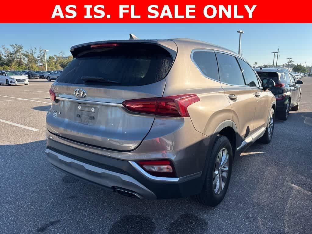 used 2019 Hyundai Santa Fe car, priced at $4,440