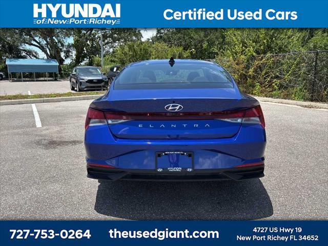used 2023 Hyundai Elantra car, priced at $16,221