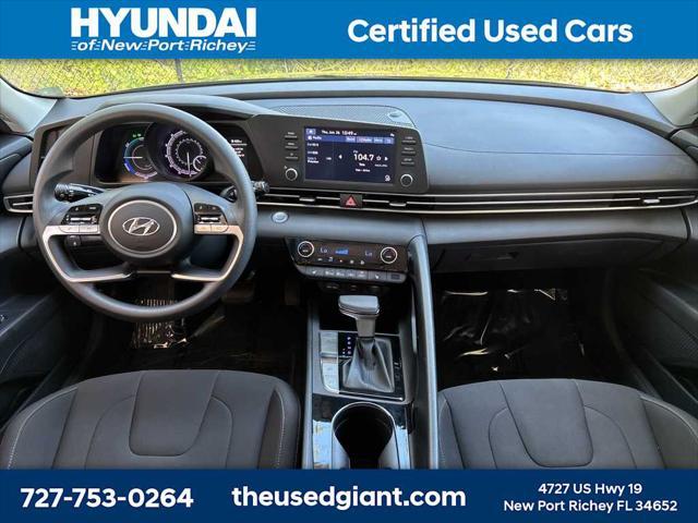 used 2023 Hyundai ELANTRA HEV car, priced at $19,089