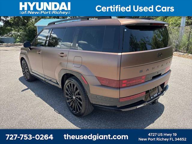used 2025 Hyundai Santa Fe car, priced at $44,998