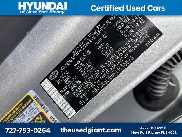 used 2024 Hyundai Tucson car, priced at $22,062