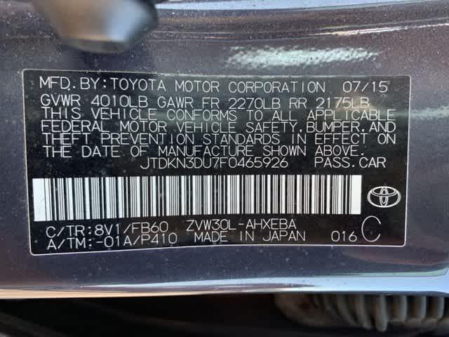 used 2015 Toyota Prius car, priced at $11,843