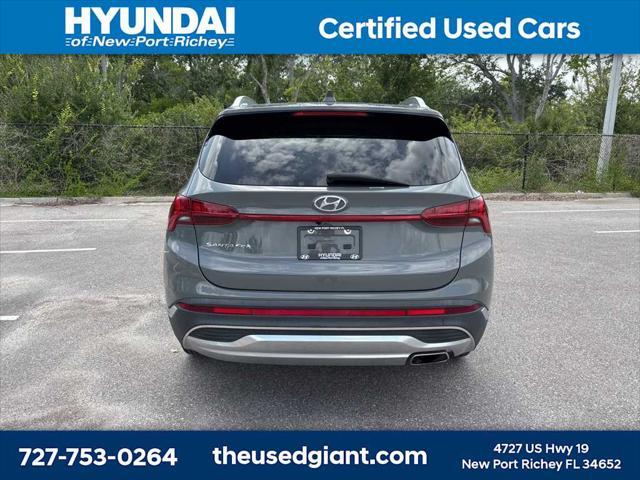 used 2022 Hyundai Santa Fe car, priced at $19,220