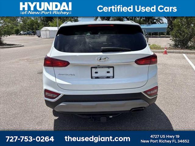 used 2019 Hyundai Santa Fe car, priced at $15,920