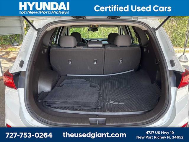 used 2019 Hyundai Santa Fe car, priced at $16,550