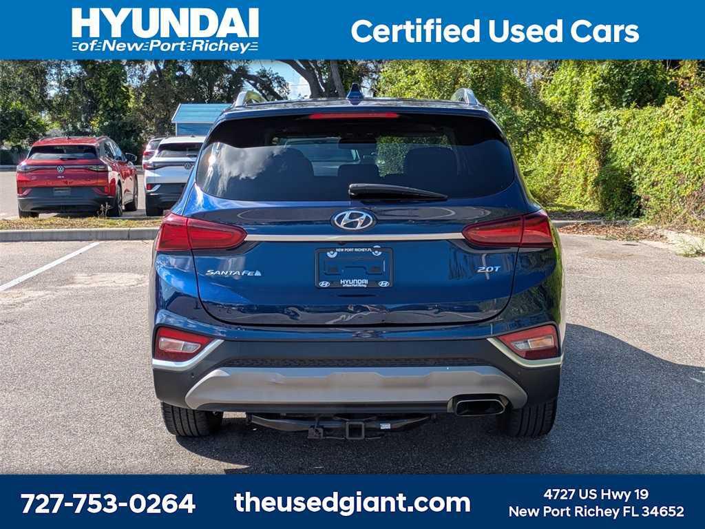 used 2019 Hyundai Santa Fe car, priced at $9,880