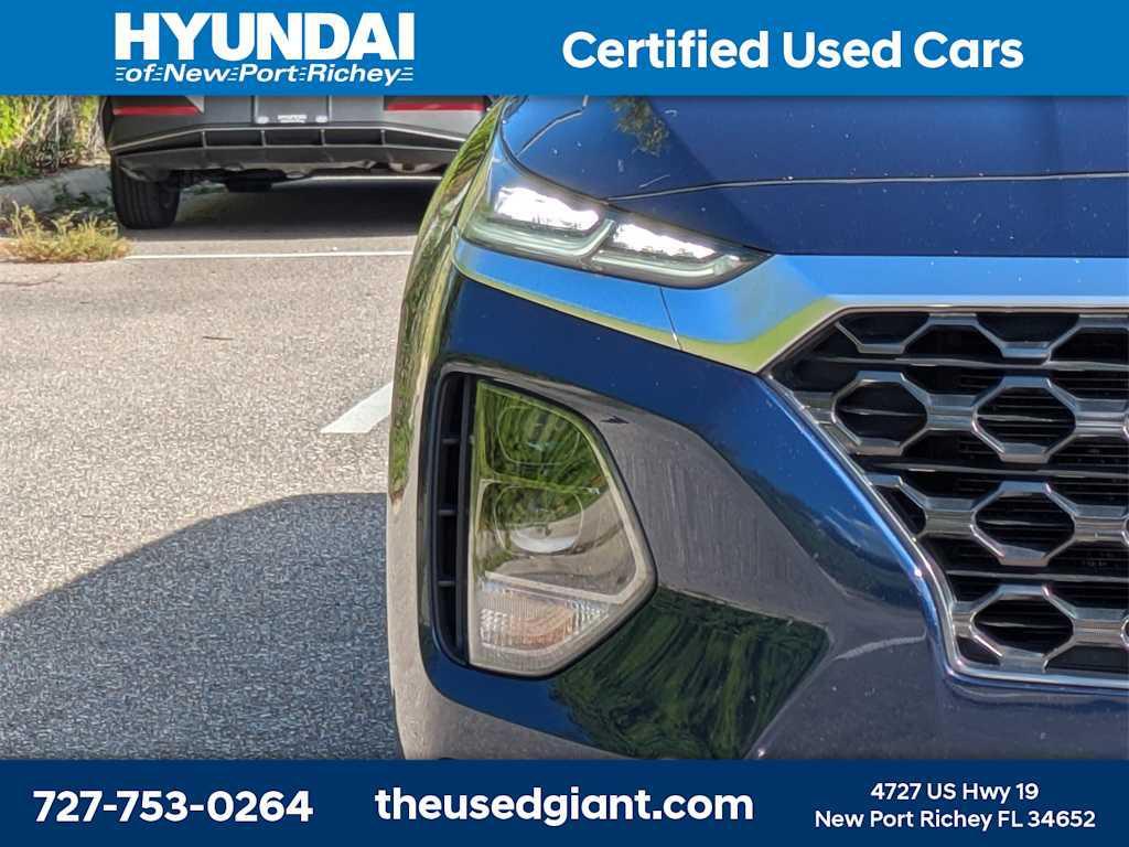 used 2019 Hyundai Santa Fe car, priced at $9,880