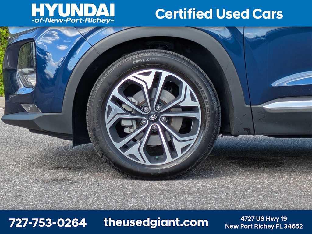 used 2019 Hyundai Santa Fe car, priced at $9,880