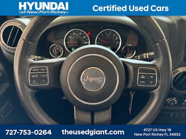 used 2016 Jeep Wrangler Unlimited car, priced at $18,440