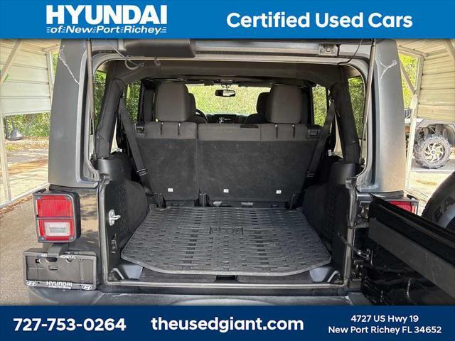used 2016 Jeep Wrangler Unlimited car, priced at $19,427