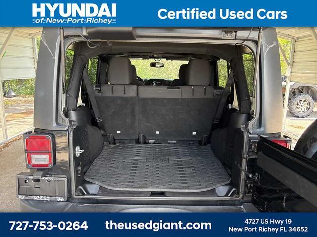 used 2016 Jeep Wrangler Unlimited car, priced at $18,440