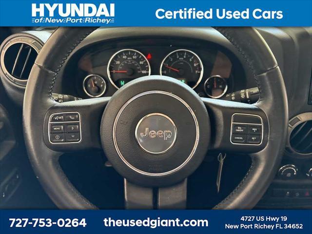 used 2016 Jeep Wrangler Unlimited car, priced at $19,427