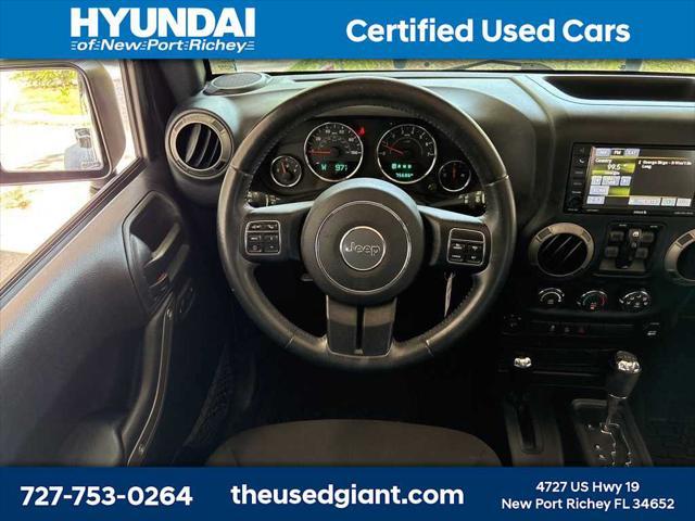 used 2016 Jeep Wrangler Unlimited car, priced at $19,427