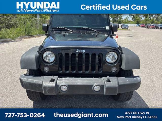 used 2016 Jeep Wrangler Unlimited car, priced at $19,427