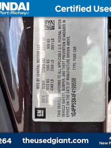 used 2015 Buick Verano car, priced at $9,999