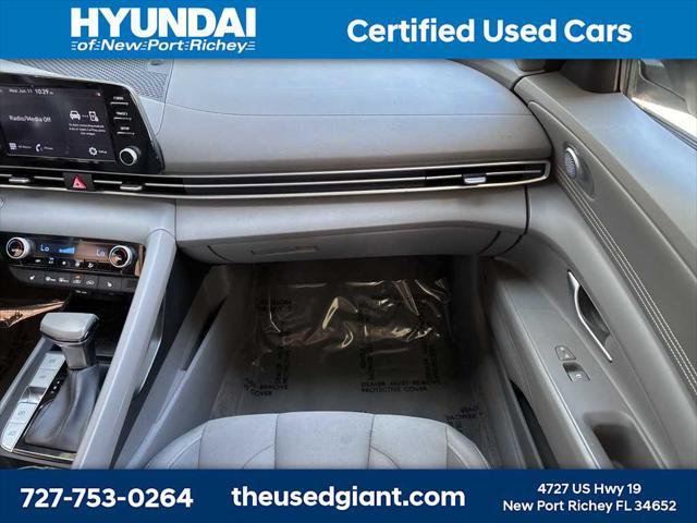 used 2021 Hyundai Elantra car, priced at $15,200