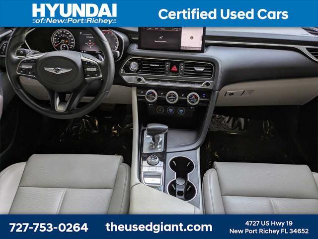 used 2023 Genesis G70 car, priced at $26,260