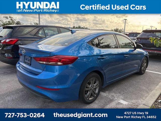 used 2018 Hyundai Elantra car, priced at $6,178