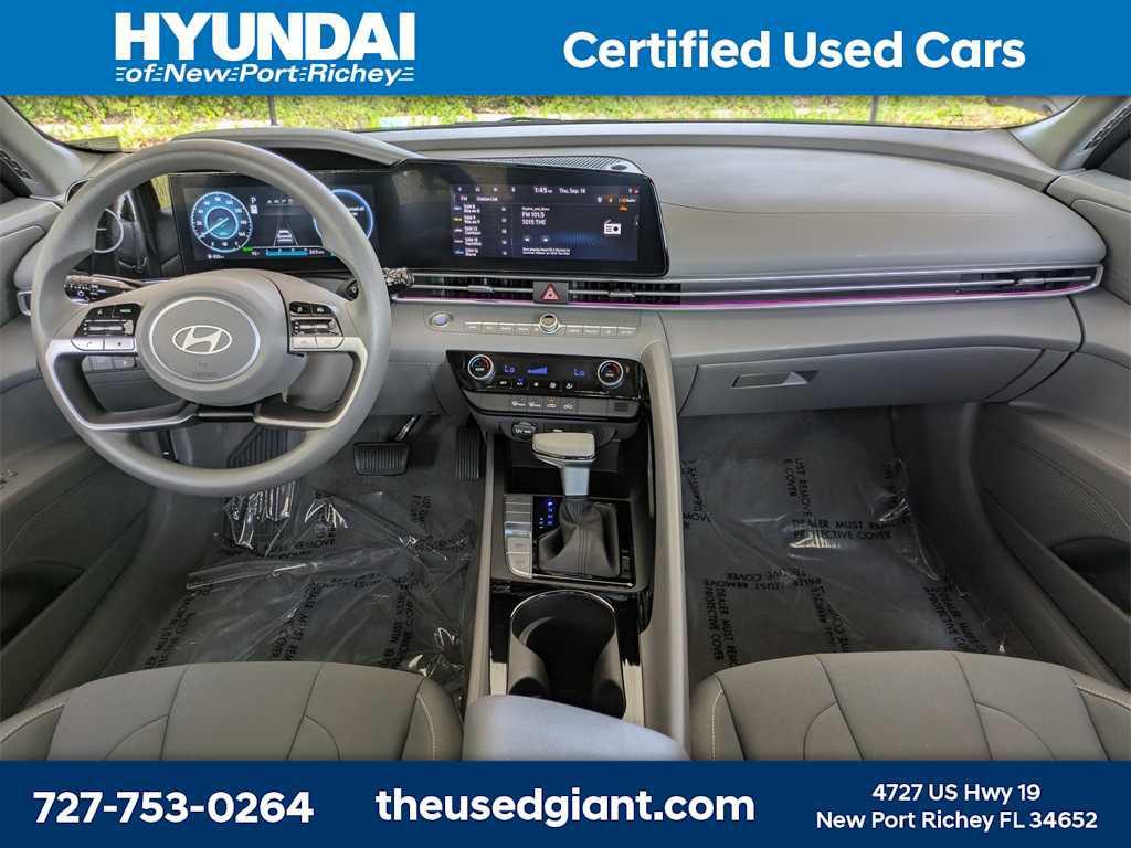 used 2024 Hyundai ELANTRA HEV car, priced at $19,999