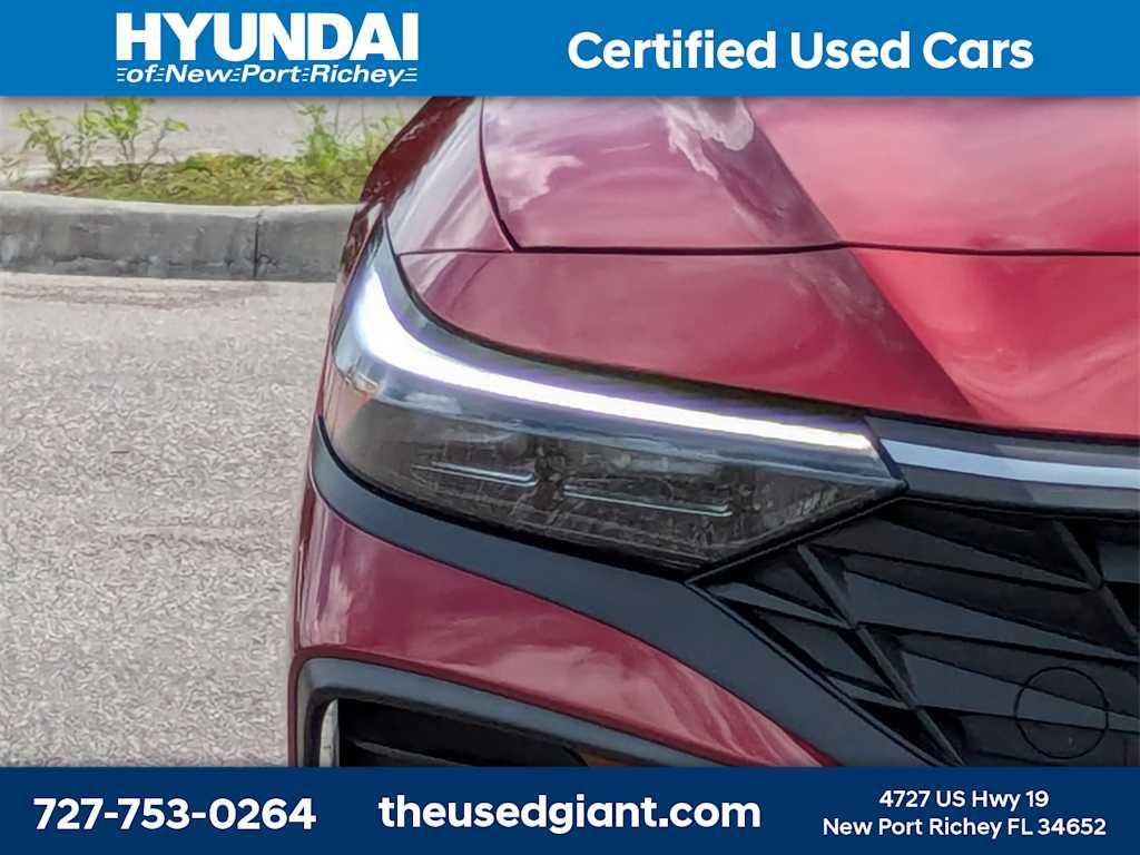 used 2024 Hyundai ELANTRA HEV car, priced at $19,999