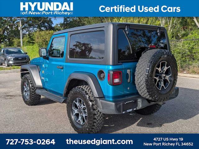 used 2019 Jeep Wrangler car, priced at $19,341