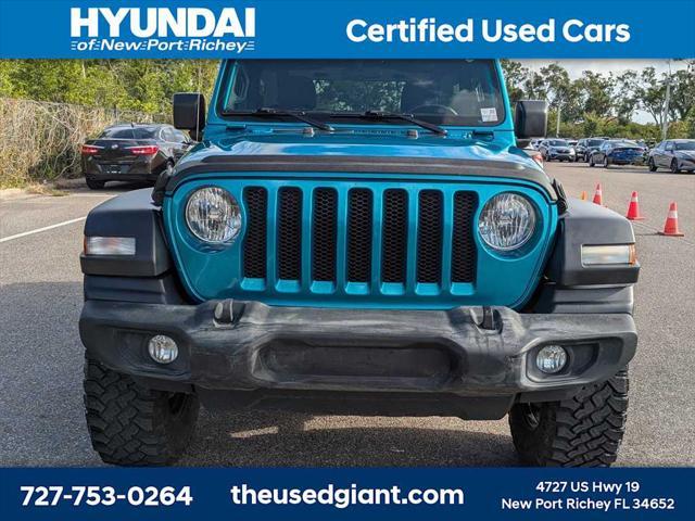 used 2019 Jeep Wrangler car, priced at $19,341