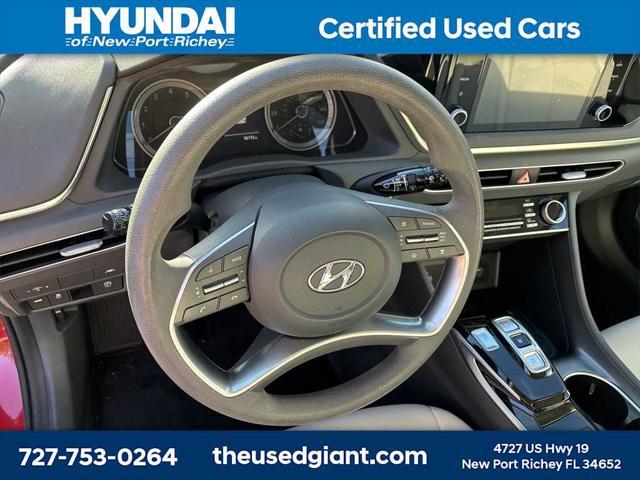 used 2021 Hyundai Sonata car, priced at $18,891