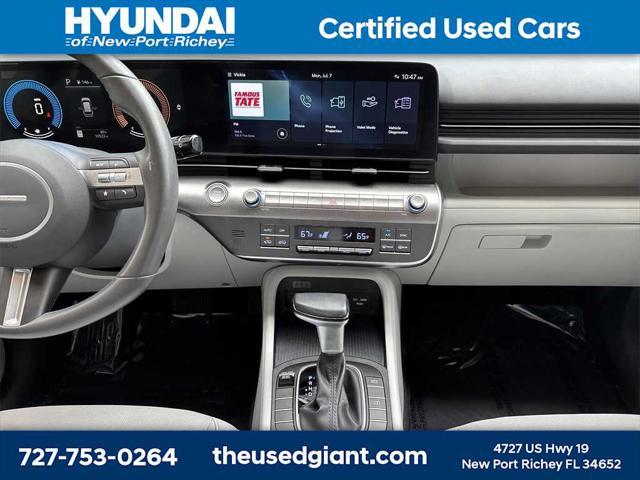 used 2024 Hyundai Kona car, priced at $21,710