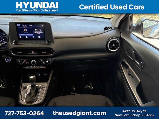 used 2022 Hyundai Kona car, priced at $16,576