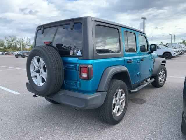 used 2019 Jeep Wrangler Unlimited car, priced at $22,092