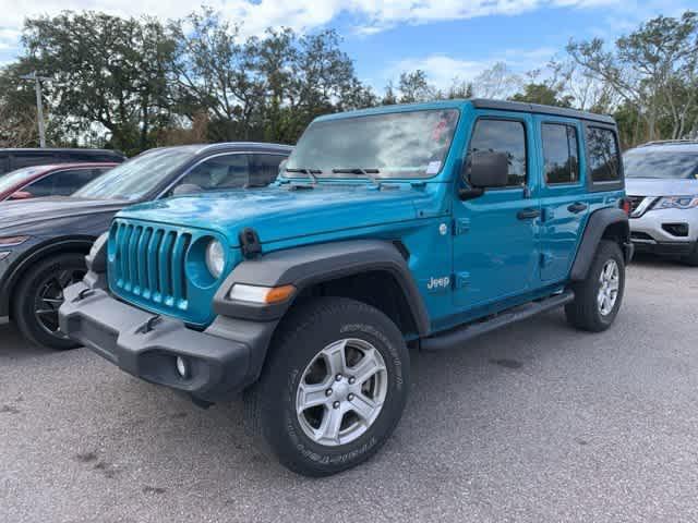 used 2019 Jeep Wrangler Unlimited car, priced at $22,092