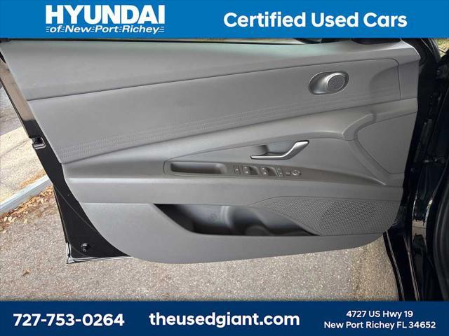 used 2024 Hyundai Elantra car, priced at $18,999