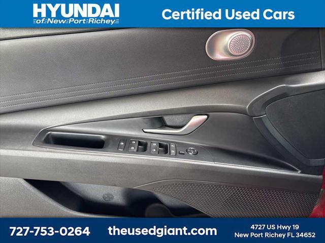 used 2021 Hyundai Elantra car, priced at $17,648