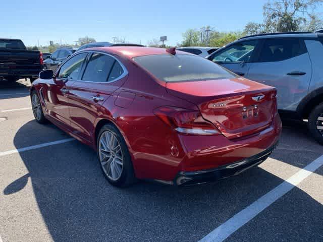 used 2021 Genesis G70 car, priced at $23,775