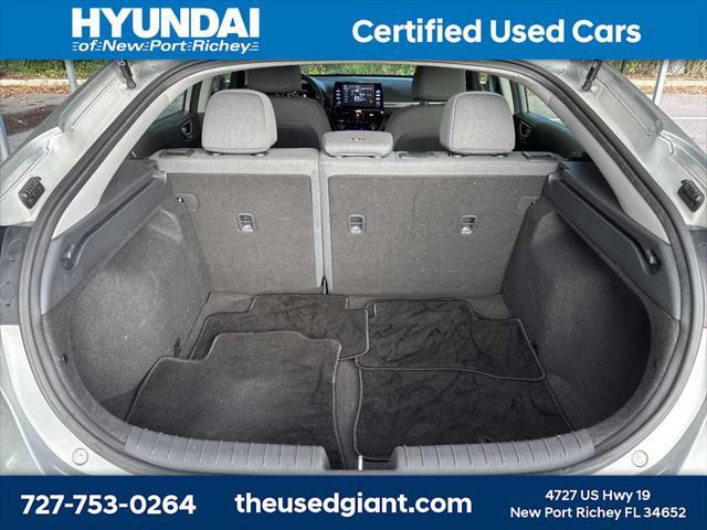 used 2021 Hyundai Ioniq Hybrid car, priced at $15,978