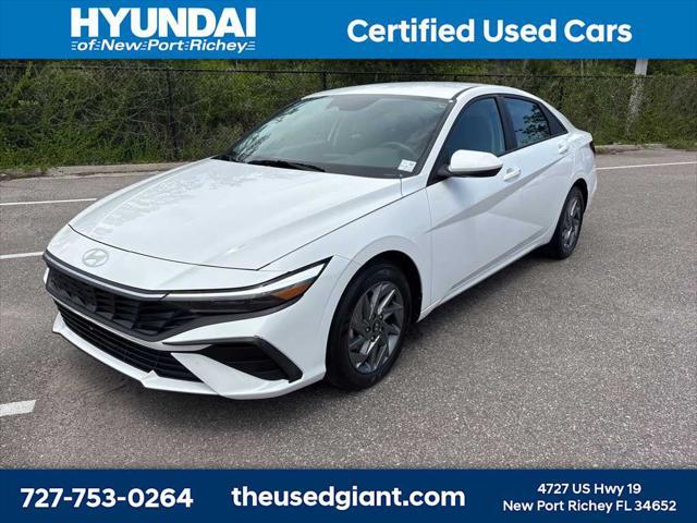 used 2024 Hyundai Elantra car, priced at $19,022