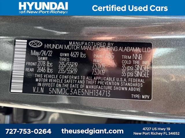used 2022 Hyundai Tucson car, priced at $19,777