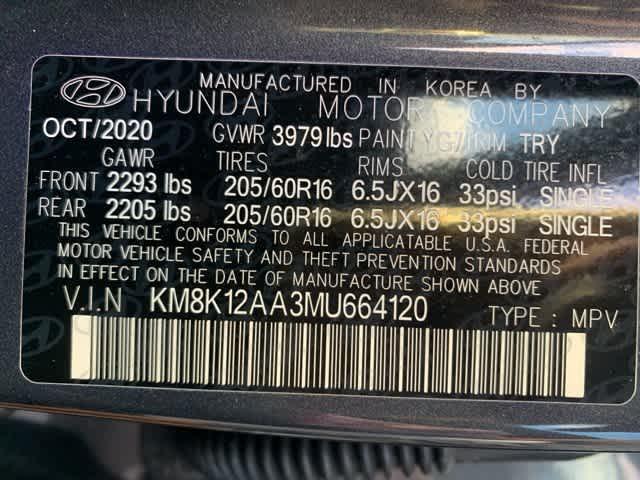 used 2021 Hyundai Kona car, priced at $18,015