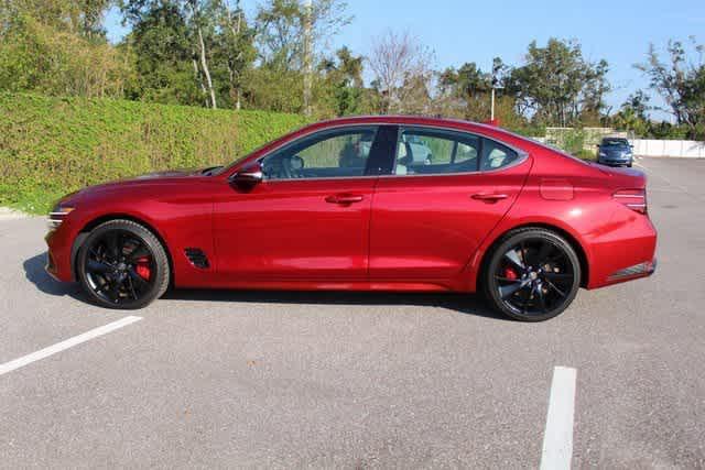 used 2023 Genesis G70 car, priced at $55,590