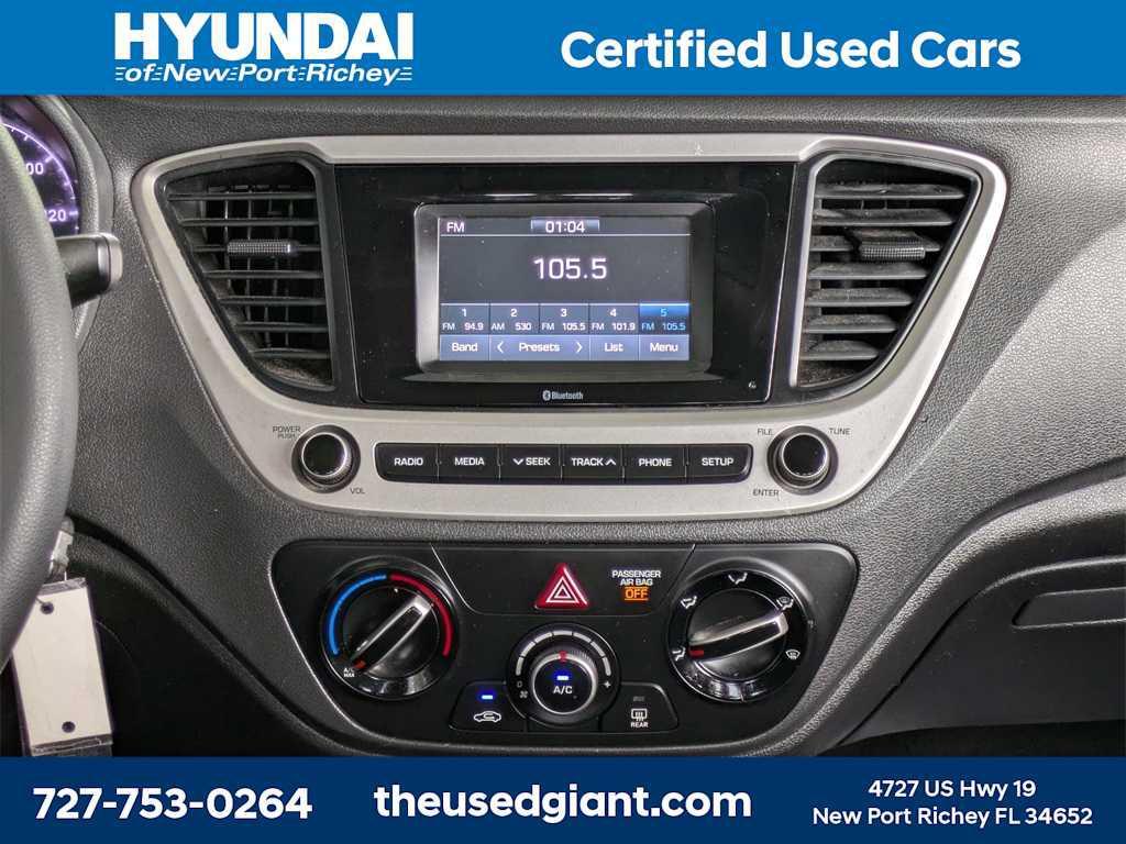 used 2019 Hyundai Accent car, priced at $6,880