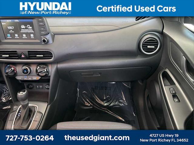 used 2021 Hyundai Kona car, priced at $14,220