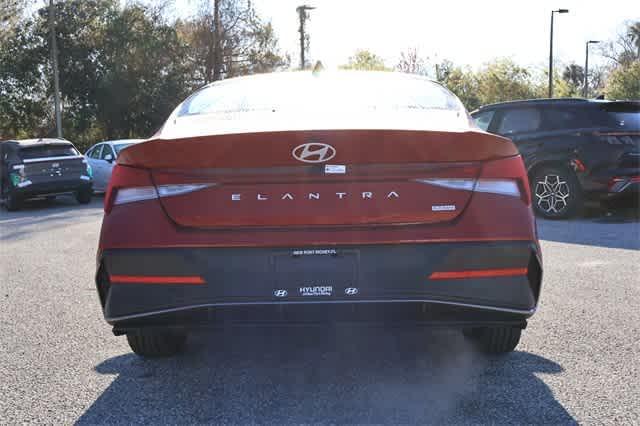 new 2024 Hyundai Elantra HEV car, priced at $27,261