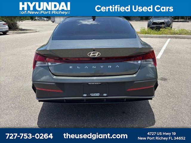 used 2024 Hyundai Elantra car, priced at $18,440