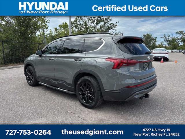 used 2022 Hyundai Santa Fe car, priced at $19,321
